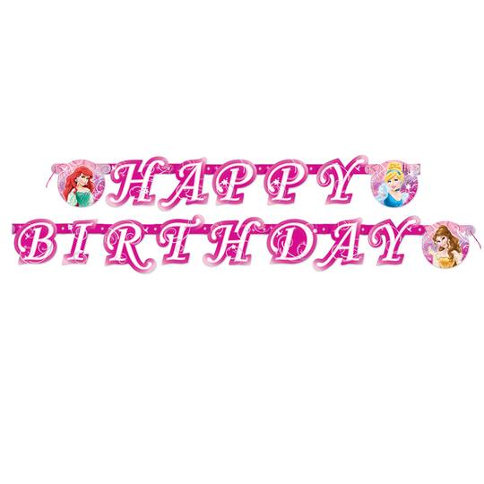 sparkle disney princess birthday banner disney princess party